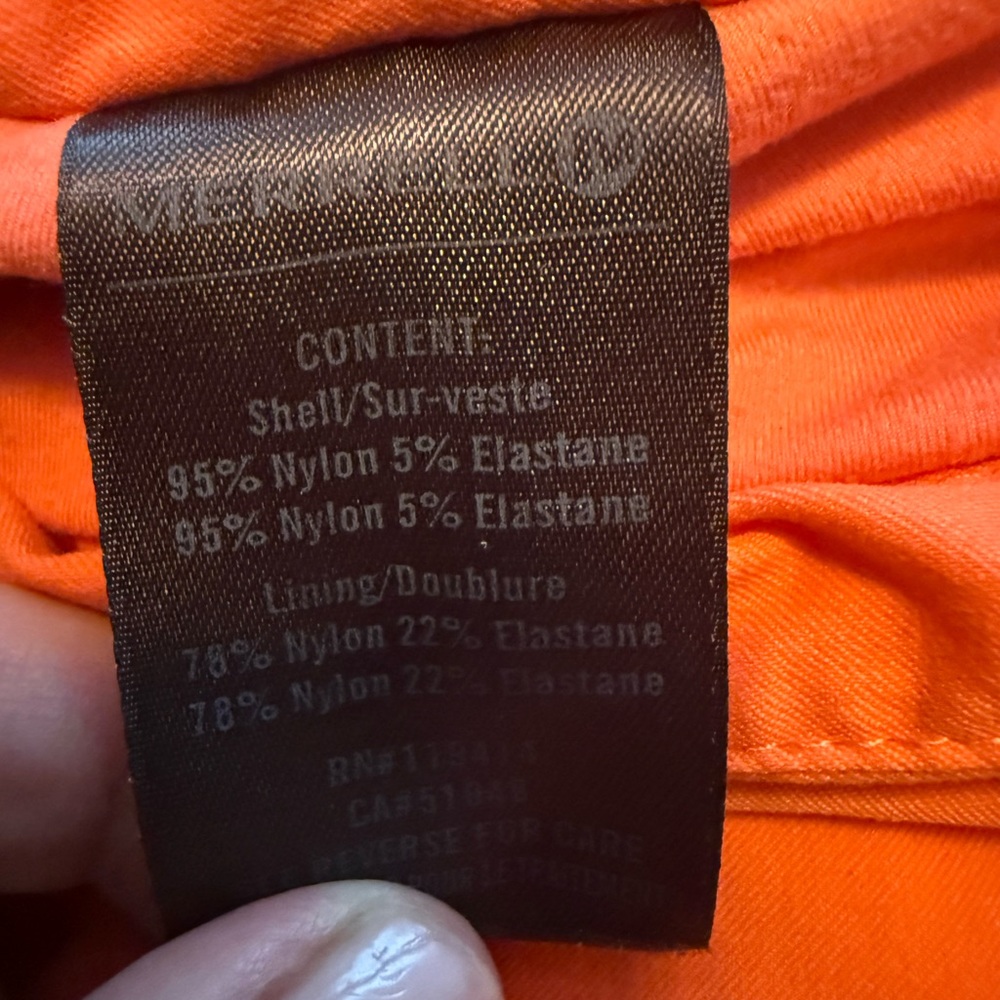 Merrell Orange golf ⛳️ 🎾 tennis skirt/skort sz 12 - Picture 5 of 8